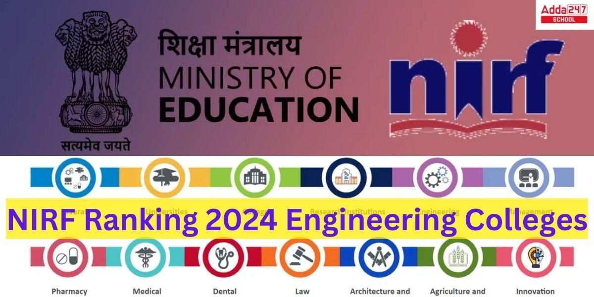 NIRF Ranking 2024 Engineering Colleges