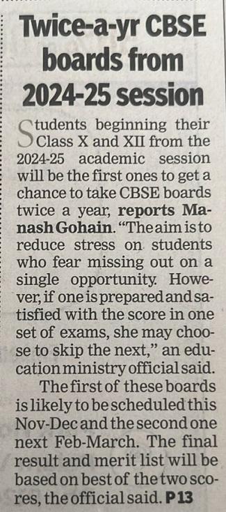 CBSE Board Exams 2025 