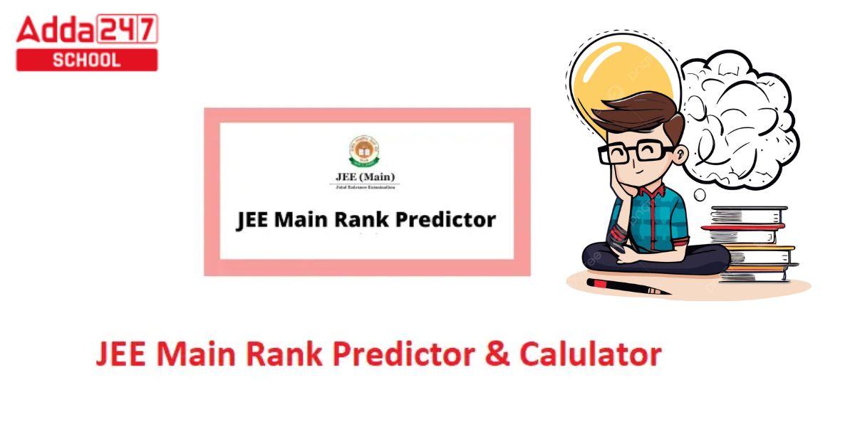 JEE Main Rank Predictor 2024