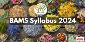 BAMS Syllabus 2024- Check Year wise Subjects