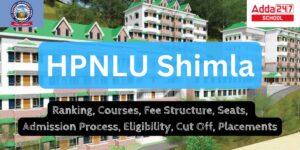 HPNLU Shimla