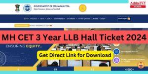 MH CET LLB Hall Ticket 2024 Date, Get Admit Card Download Link