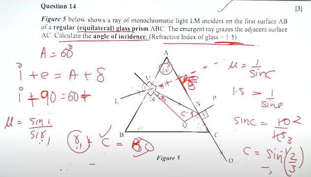 ISC Physics Answer Key 2024, Class 12 Physics Questions Paper_25.1