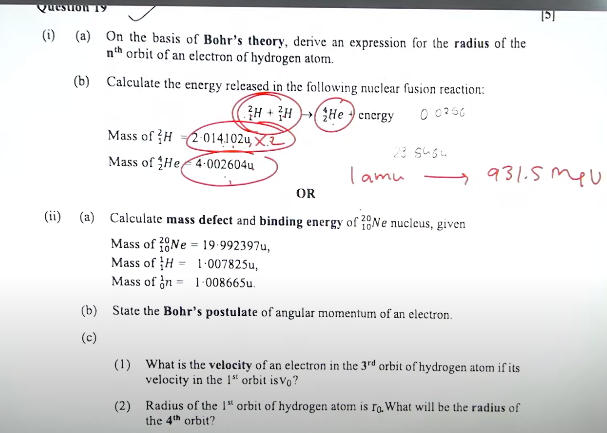 ISC Physics Answer Key 2024, Class 12 Physics Questions Paper_29.1