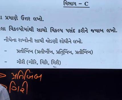 GSEB SSC Gujarati Question Paper 2024, Gujarati Answer Key_15.1
