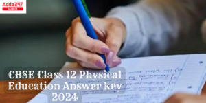 CBSE Class 12 Physical Education Answer key 2024