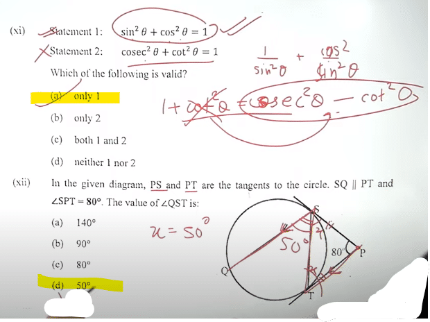 ICSE Maths Question Paper 2024 with Solved Answer Key_9.1