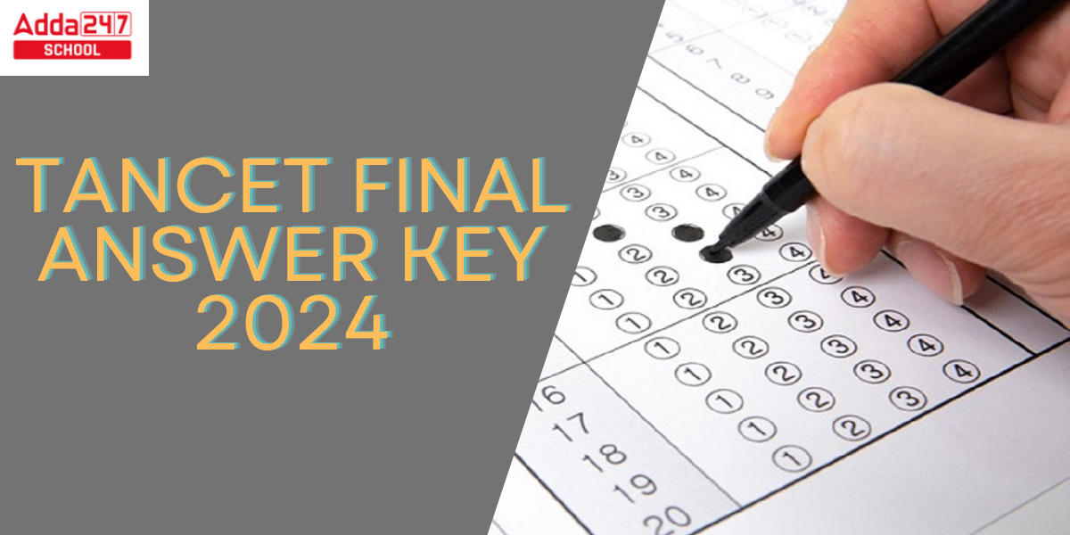 TANCET Final Answer Key 2024