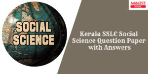 SSLC Social Science Question Paper 2024 with Answers