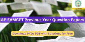 AP EAMCET Previous Year Question Papers