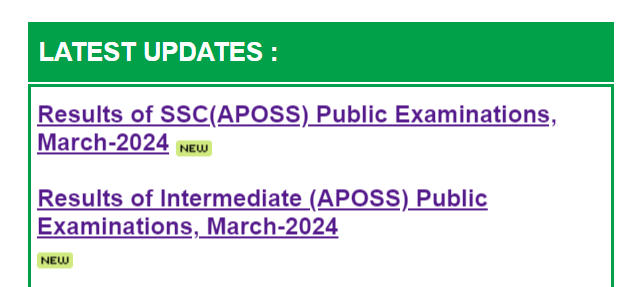 APOSS Results 2024