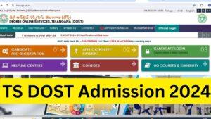 TS DOST Admission 2024