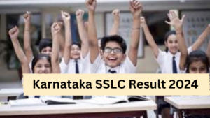 SSLC Result 2024 Karnataka Board O