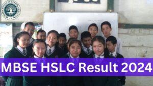 MBSE HSLC Result 2024