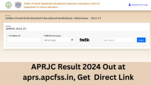 APRJC Result 2024