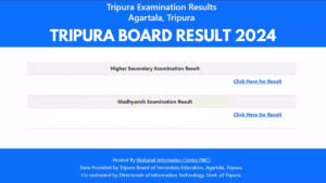 Tripura Board Result 2024 Date Out, Check 10th 12th Results Link