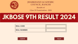 JKBOSE 9th Result 2024 Date, Check How to Download Jk Board Class 9 marksheet