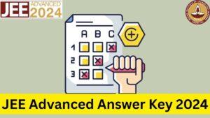 JEE Advanced Answer Key 2024