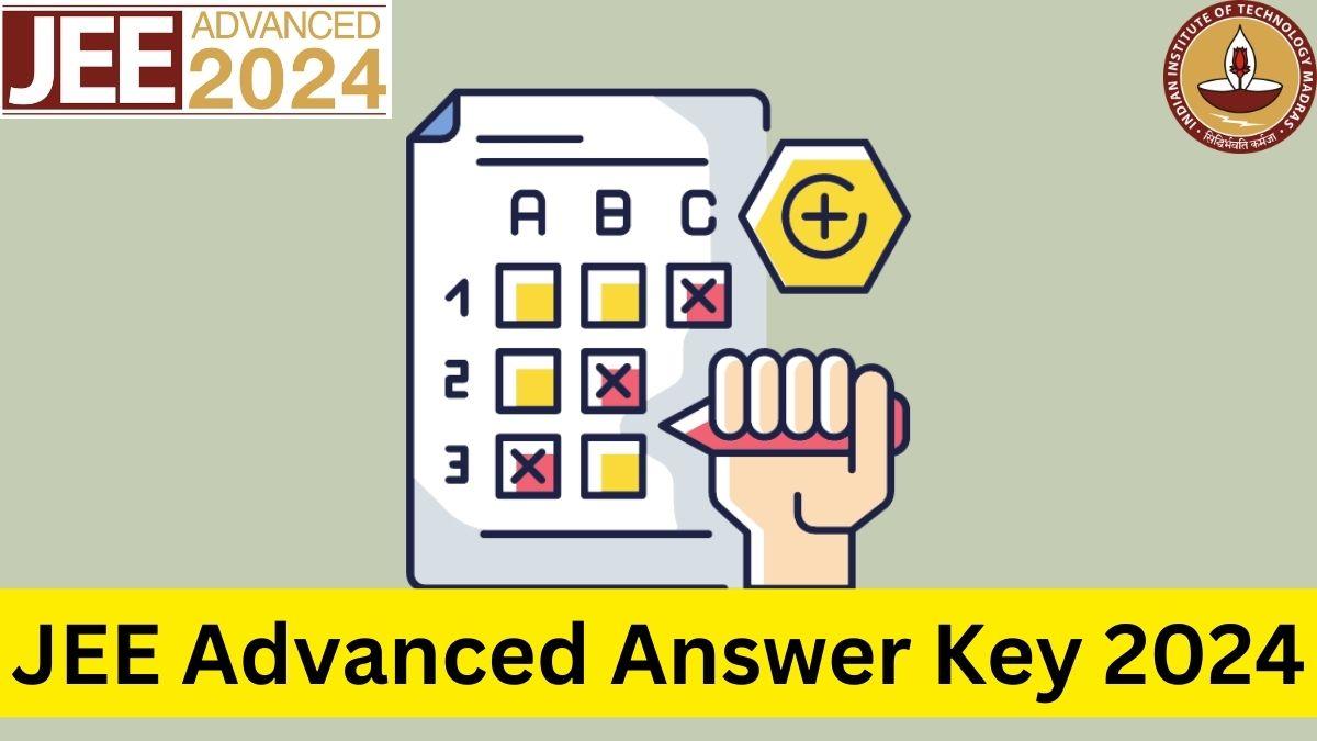 JEE Advanced Answer Key 2024