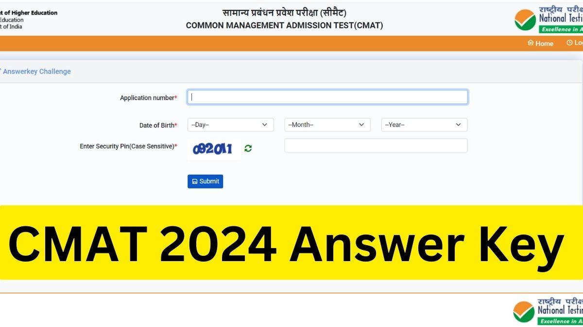CMAT 2024 Answer Key
