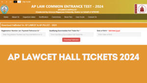 AP LAWCET Hall Ticket 2024 Out, Direct Download Link @cets.apsche.ap.gov.in