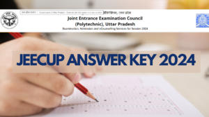 JEECUP Answer Key 2024 Out, UP Polytechnic Answers PDF Download Links Here