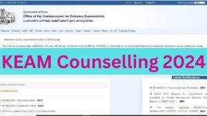 KEAM Counselling 2024