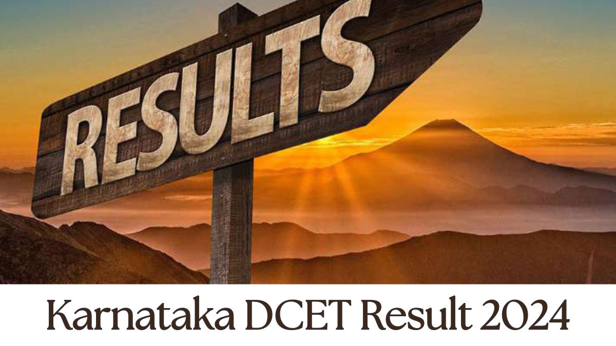 Karnataka DCET Result 2024