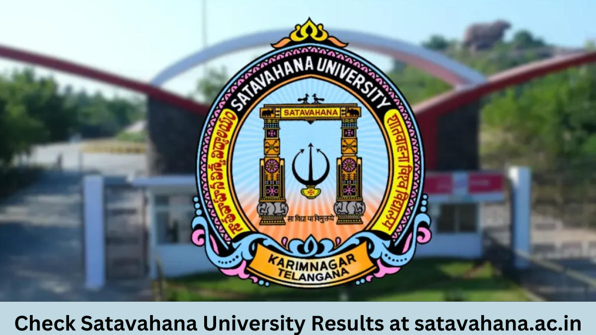 Satavahana University Result 2024