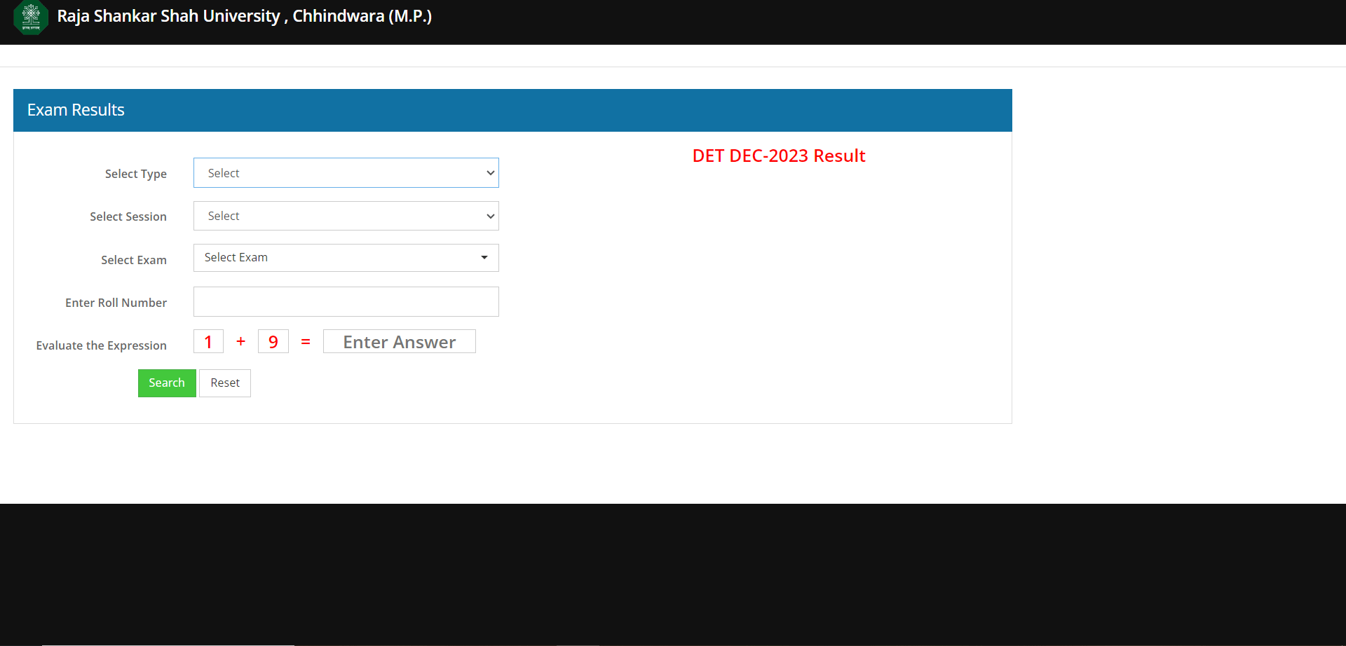 CUC Result 2024