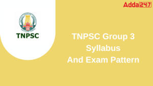 tnpsc group 3 syllabus