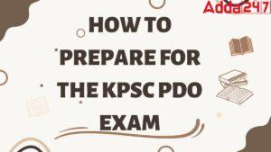 How to prepare for KPSC PDO Exam- A Complete Guide