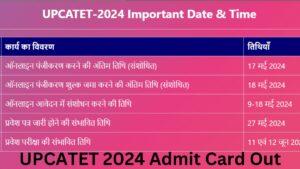 UPCATET Admit Card 2024 Out, Direct Link to Download Hall Ticket