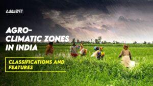 Agro-climatic Zones