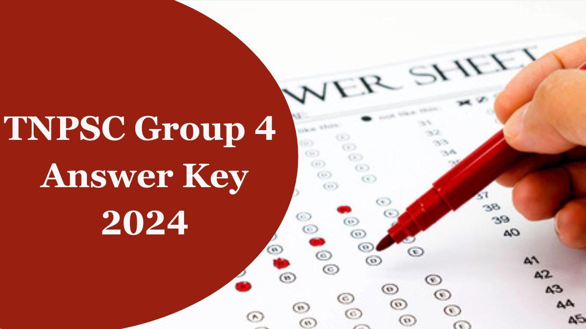 TNPSC Group 4 Answer Key 2024