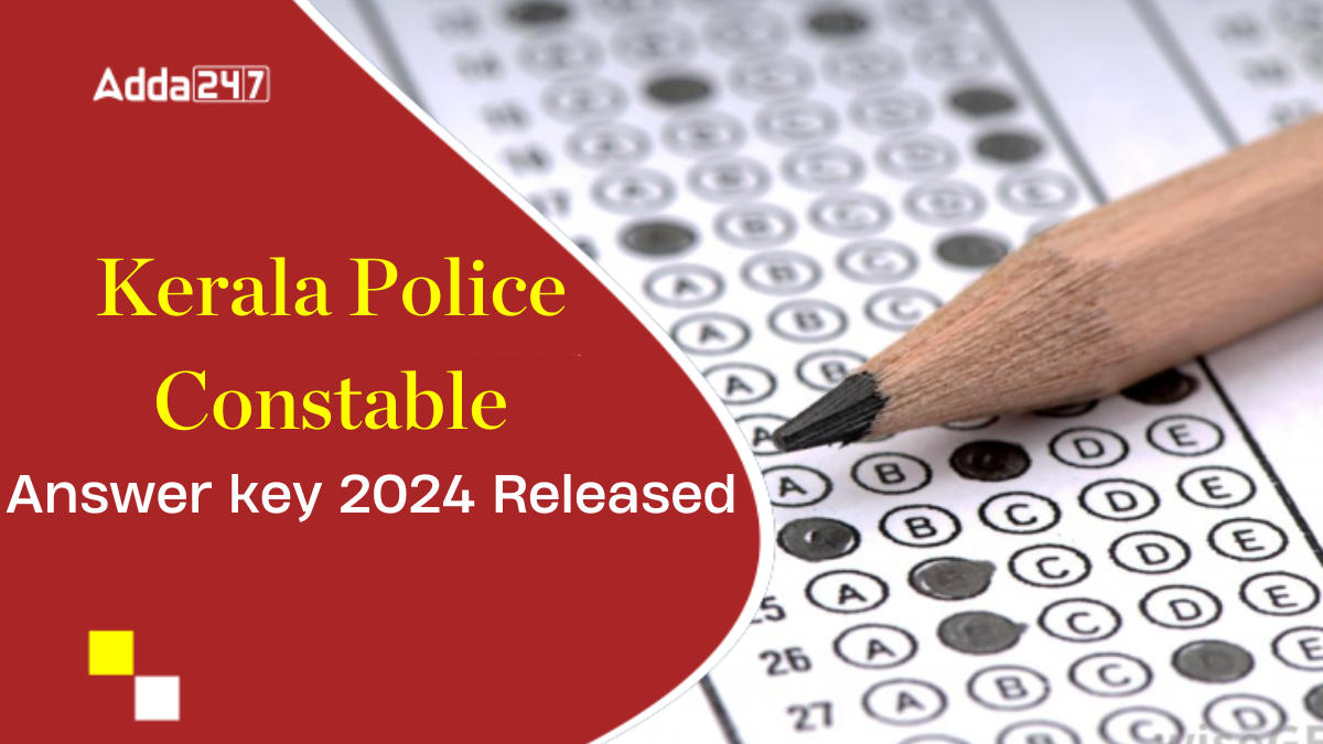 KPSC Released Kerala Police Constable 2024 Answer key
