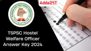 TSPSC Hostel Welfare Officer Answer Key 2024