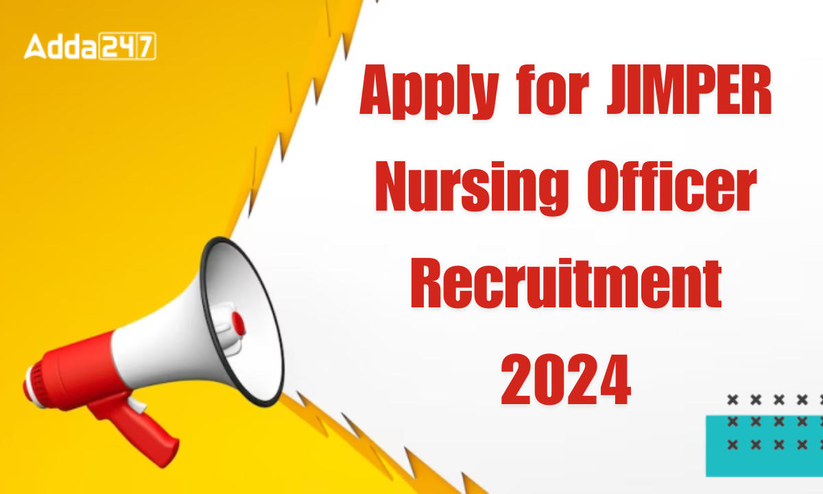 JIMPER Nursing Officer Recruitment 2024