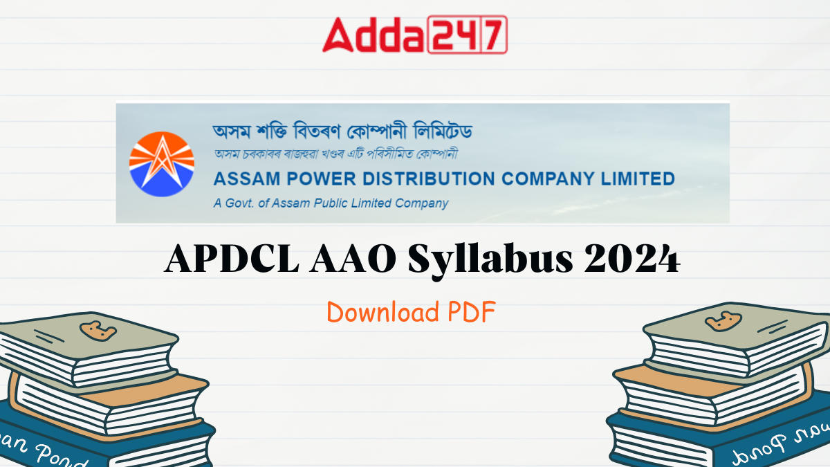 APDCL AAO Syllabus 2024