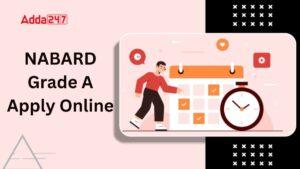 NABARD Grade A Apply Online