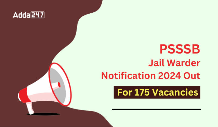 PSSSB Jail Warder Notification 2024