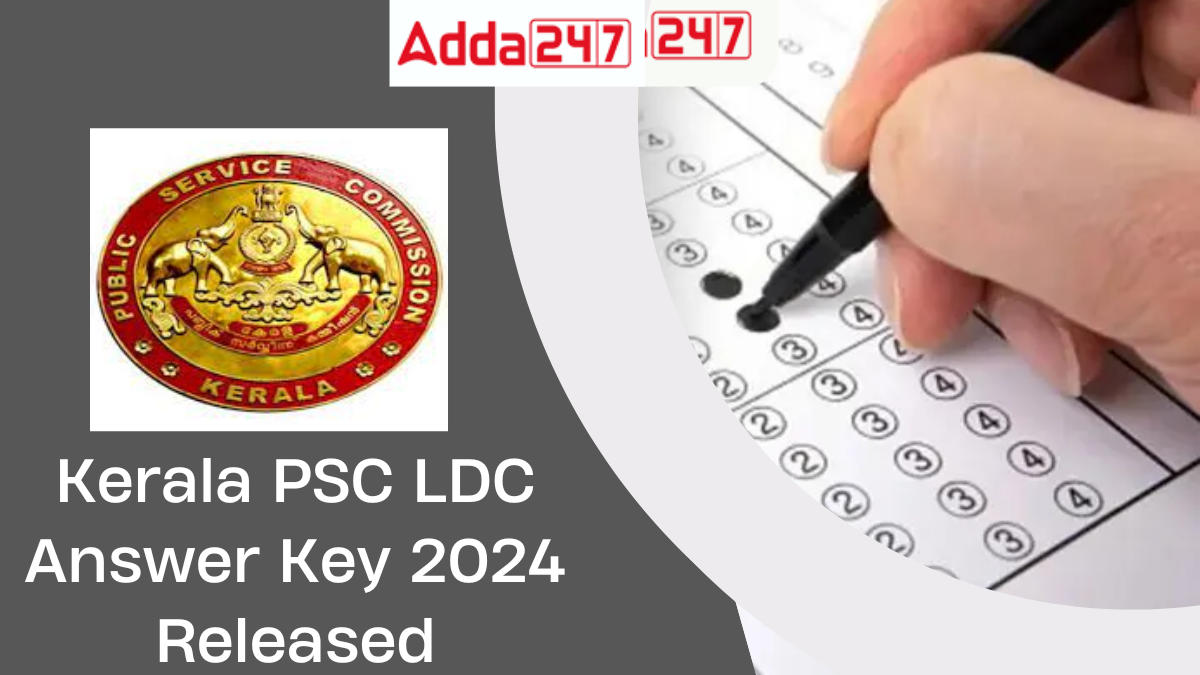 Kerala PSC LDC Answer Key 2024