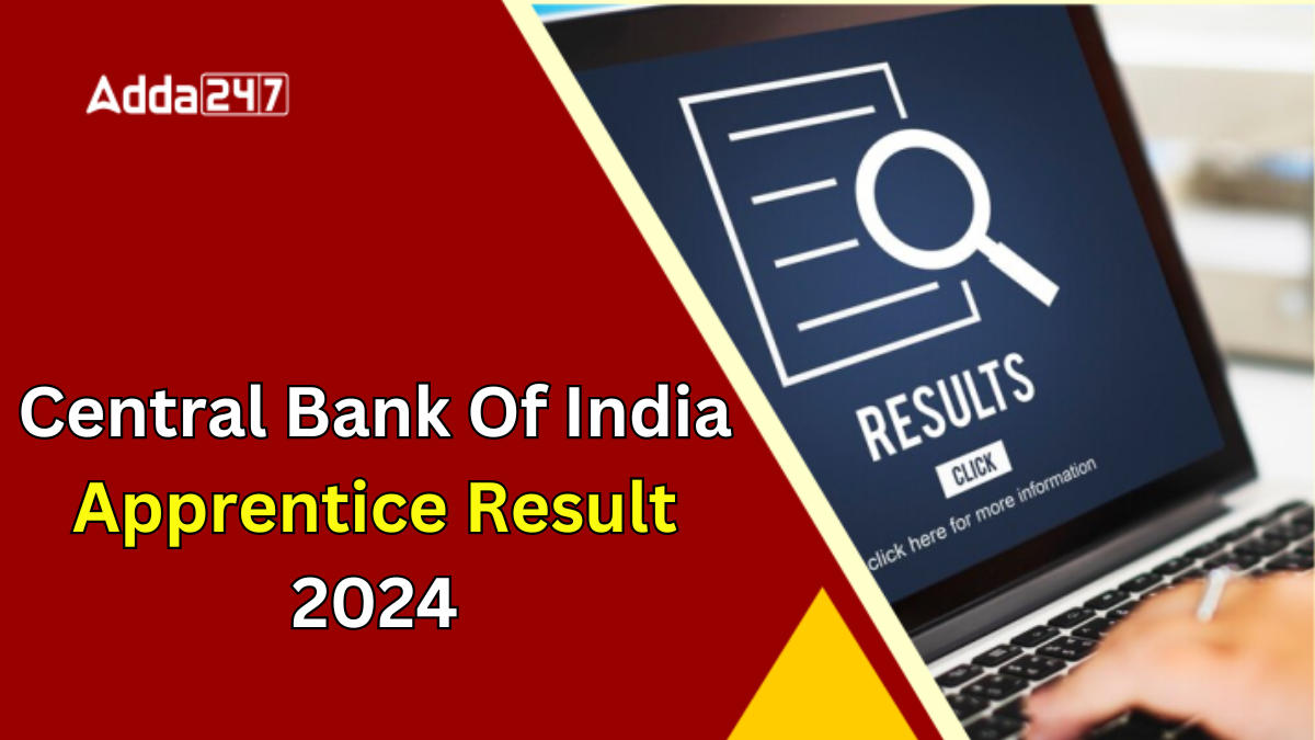 Central Bank Of India Apprentice Result