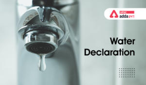 Water Declaration