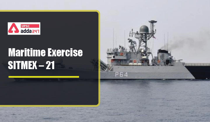 Maritime Exercise SITMEX – 21