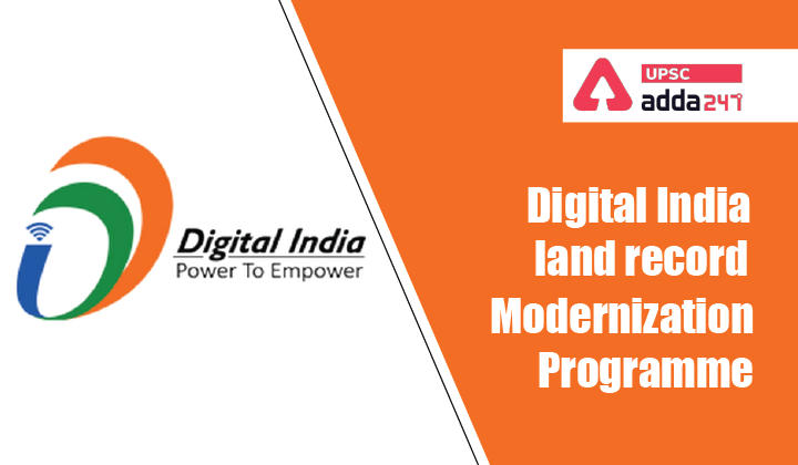 Digital India Land Record Modernisation Programme