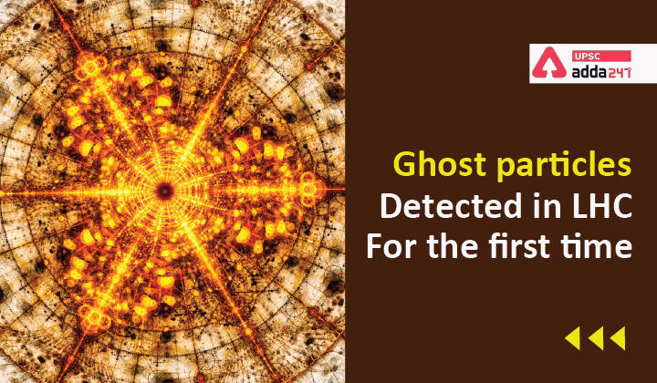 Ghost particles detected