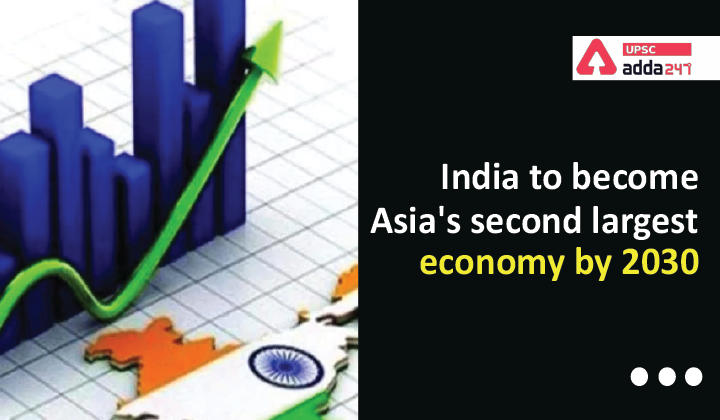 India to Become Asia’s Second Largest Economy by 2030