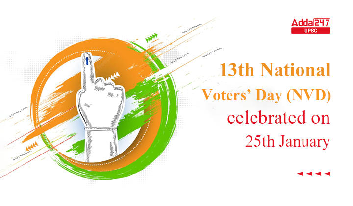 13th National Voters’ Day (NVD) celebrated on 25th January