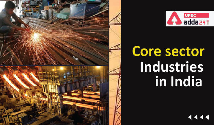 Core sector industries in India